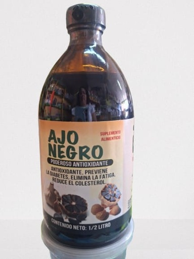 [13805565154] AJO NEGRO 500ML VIDRIO