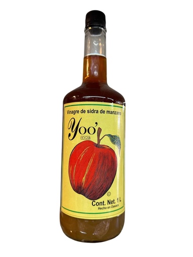 [7500464751317] VINAGRE DE MANZANA 1LT VIDRIO