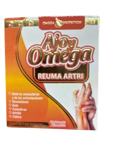 [3166557819495] AJO Y OMEGA REUMA ARTRI 60 TABS