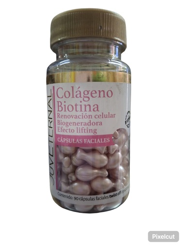 [7501055406296] COLAGENO BIOTINA 90 CAPS  JUVETERNAL